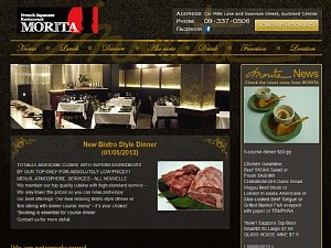 French Japanese Restaurant Morita (English)